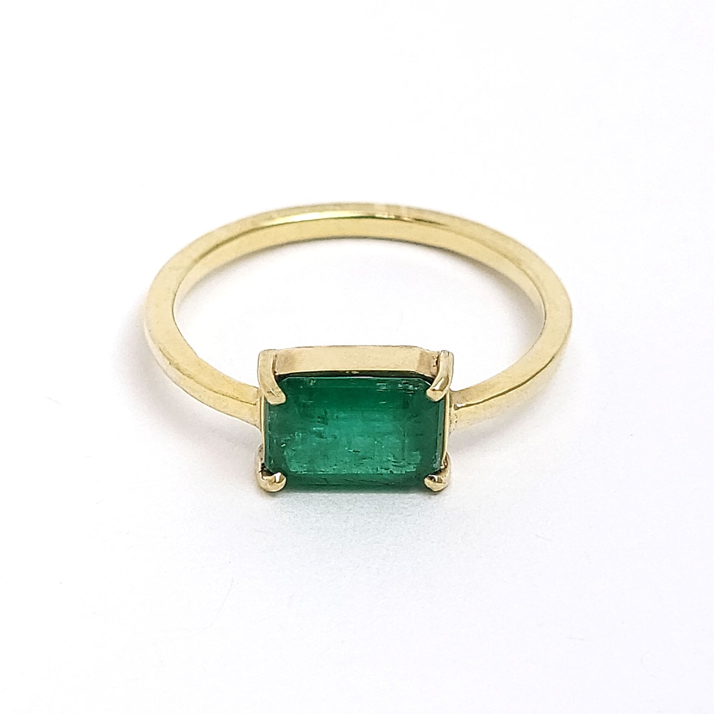 Emerald - 18k Yellow Gold Ring