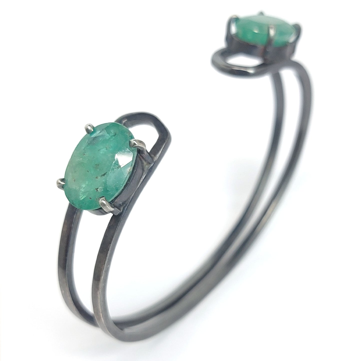 Bracelet Silver - Emerald
